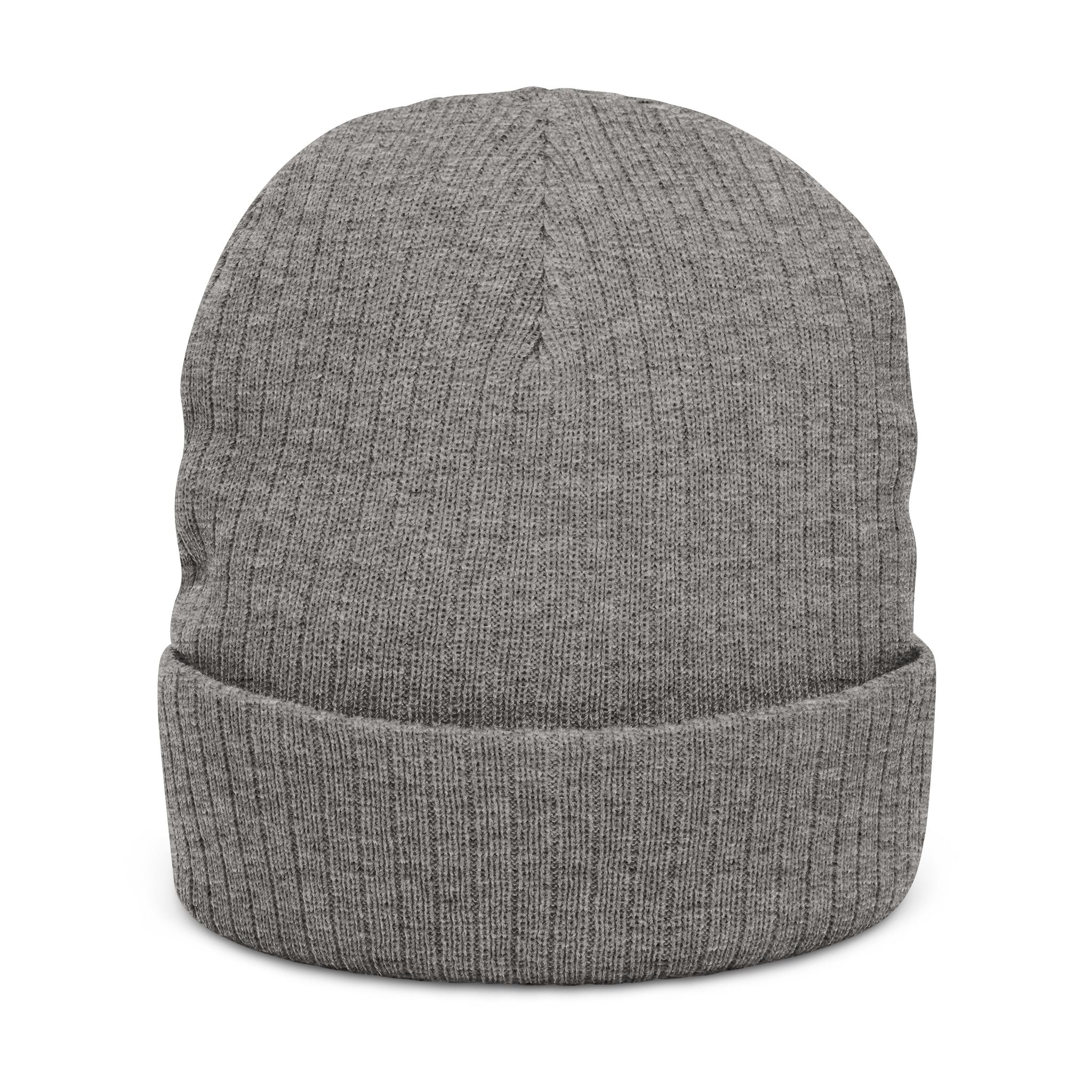 TIMBEHR's Embroidered Ribbed Beanie — OG Logo Knit Cap
