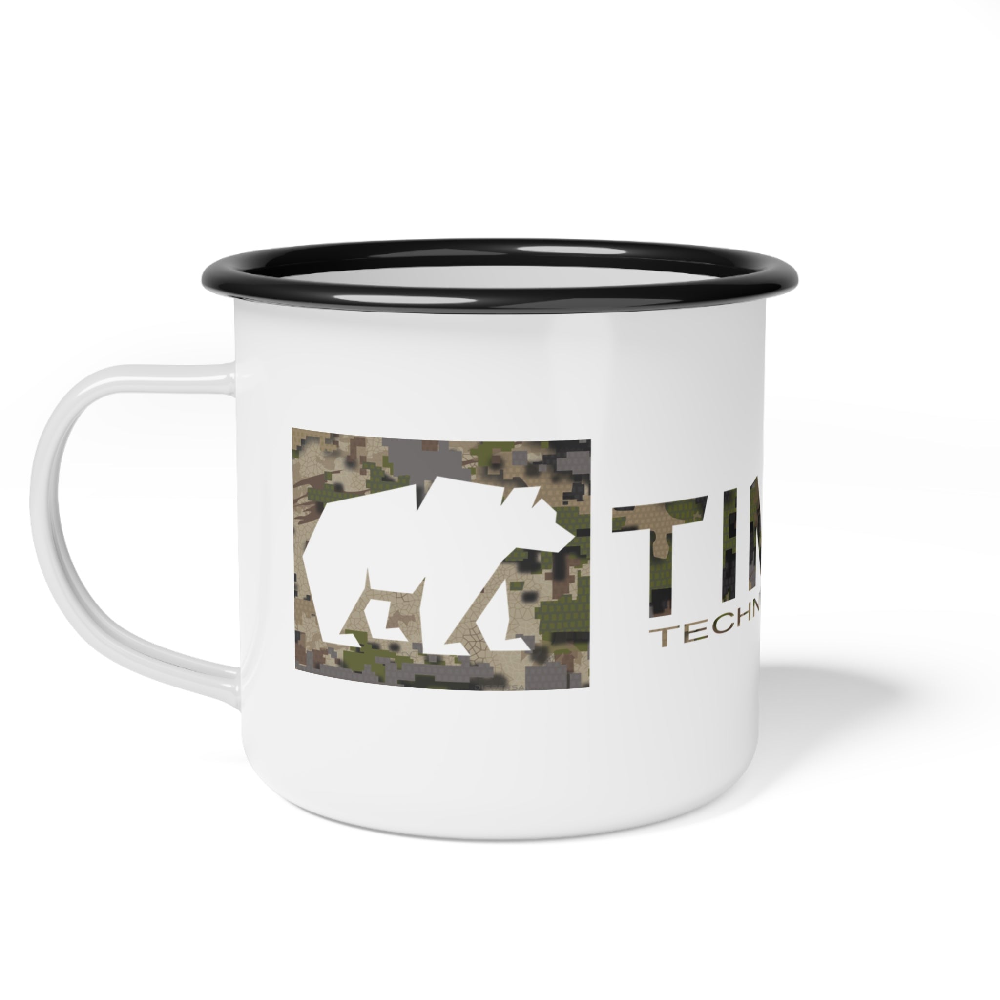TIMBEHR Enamel Camp Cup — Dispersa Logo Mug