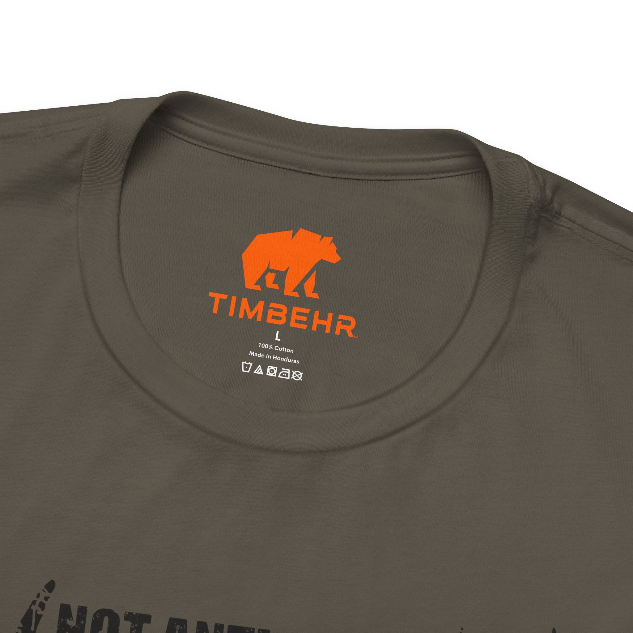 TIMBEHR's Graphic Short Sleeve Tee - Not Anti Social Just Prefer Hunting