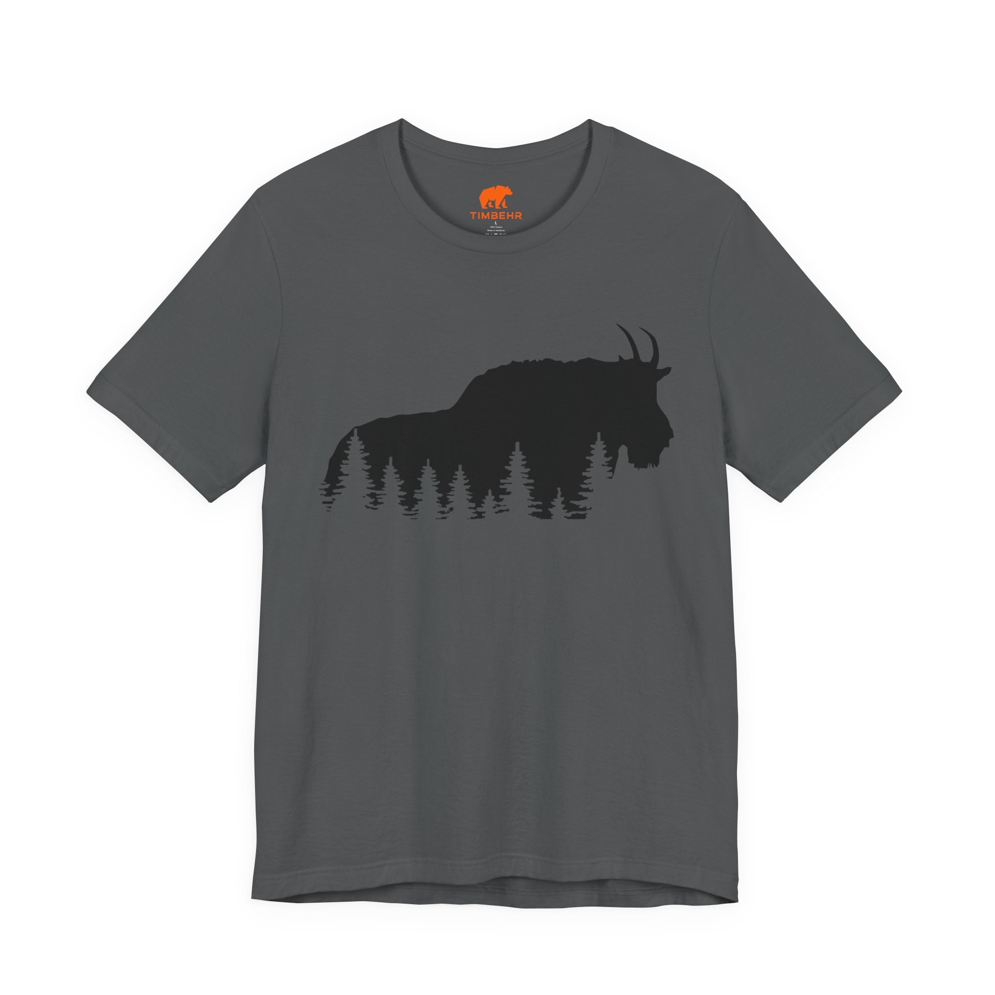 Timbehr's Classic Mtn Goat Tee: Your New Favorite For When The "Guns" Come Out