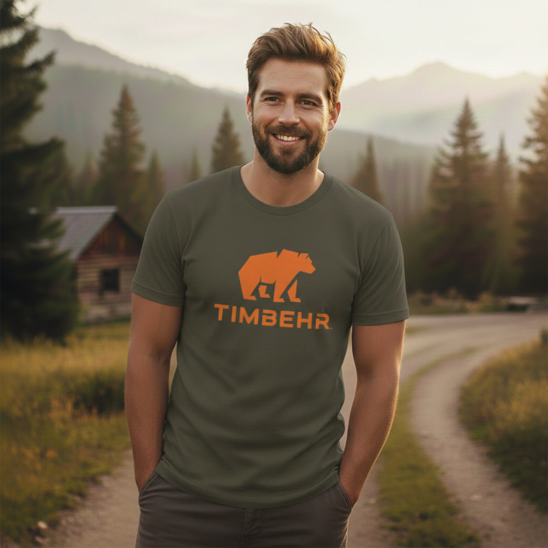 TIMBEHR OG Logo T-Shirt — Rustic Outdoor Graphic Tee