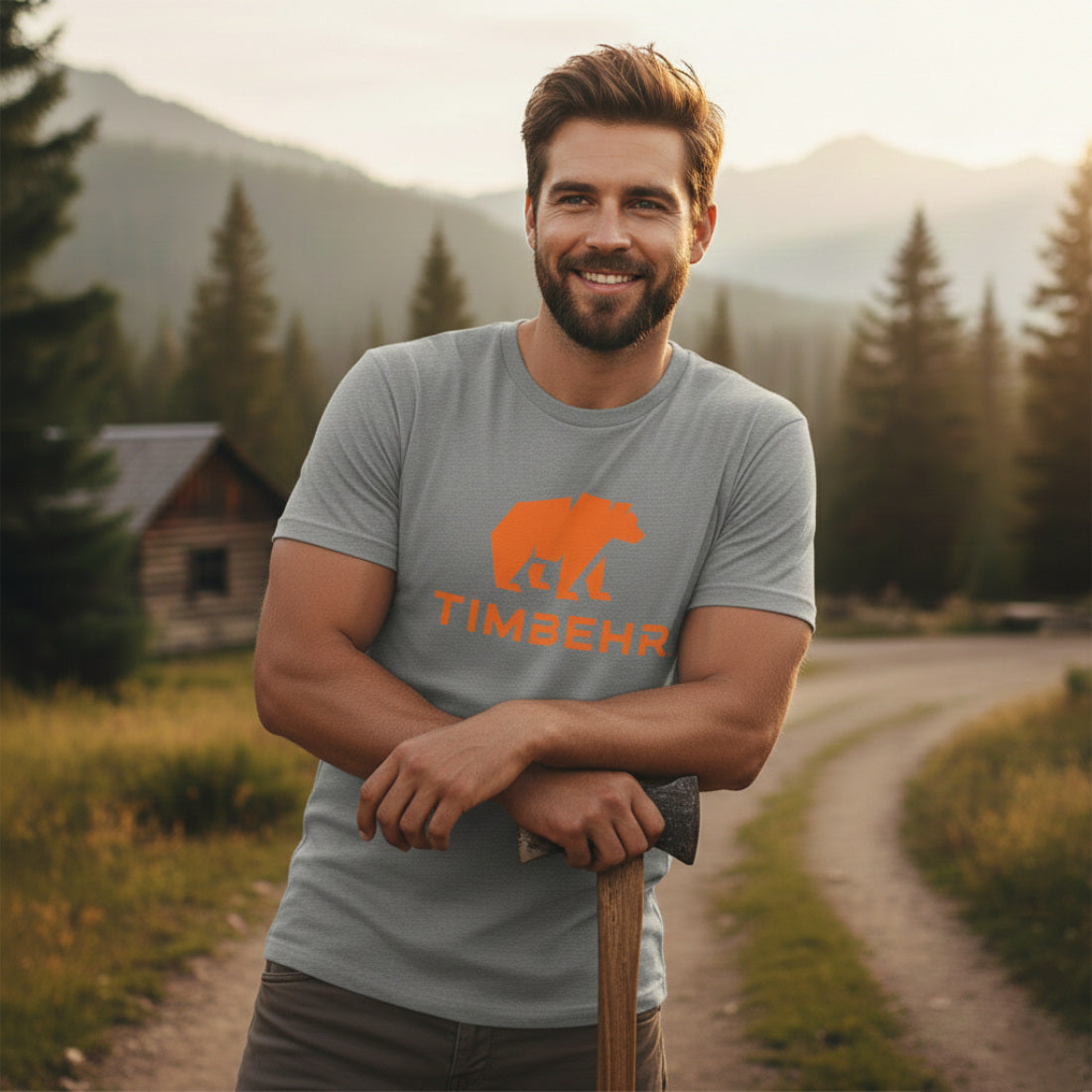 TIMBEHR OG Logo T-Shirt — Rustic Outdoor Graphic Tee