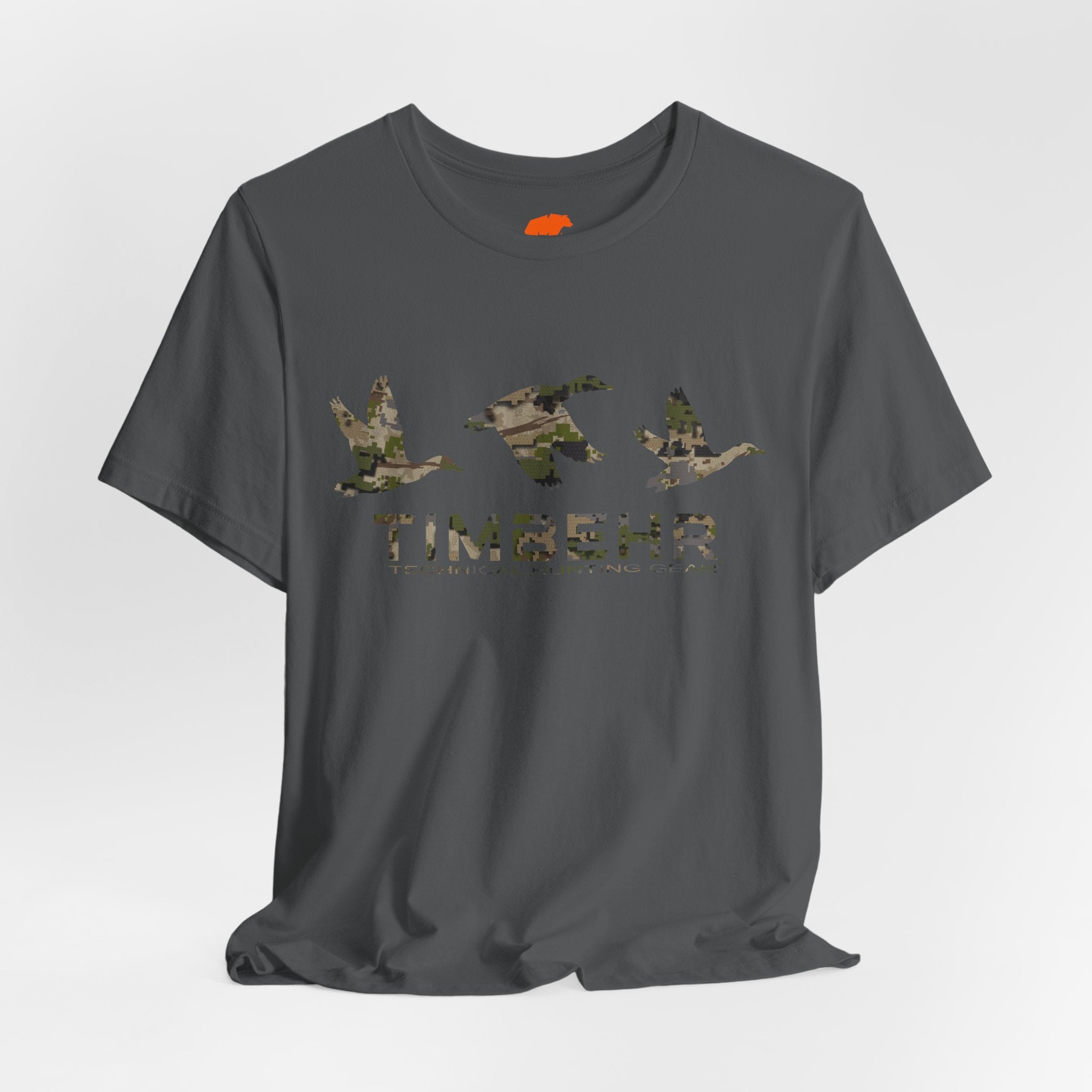 TIMBEHR Ducks Logo T-Shirt — Rustic Outdoor Graphic Tee