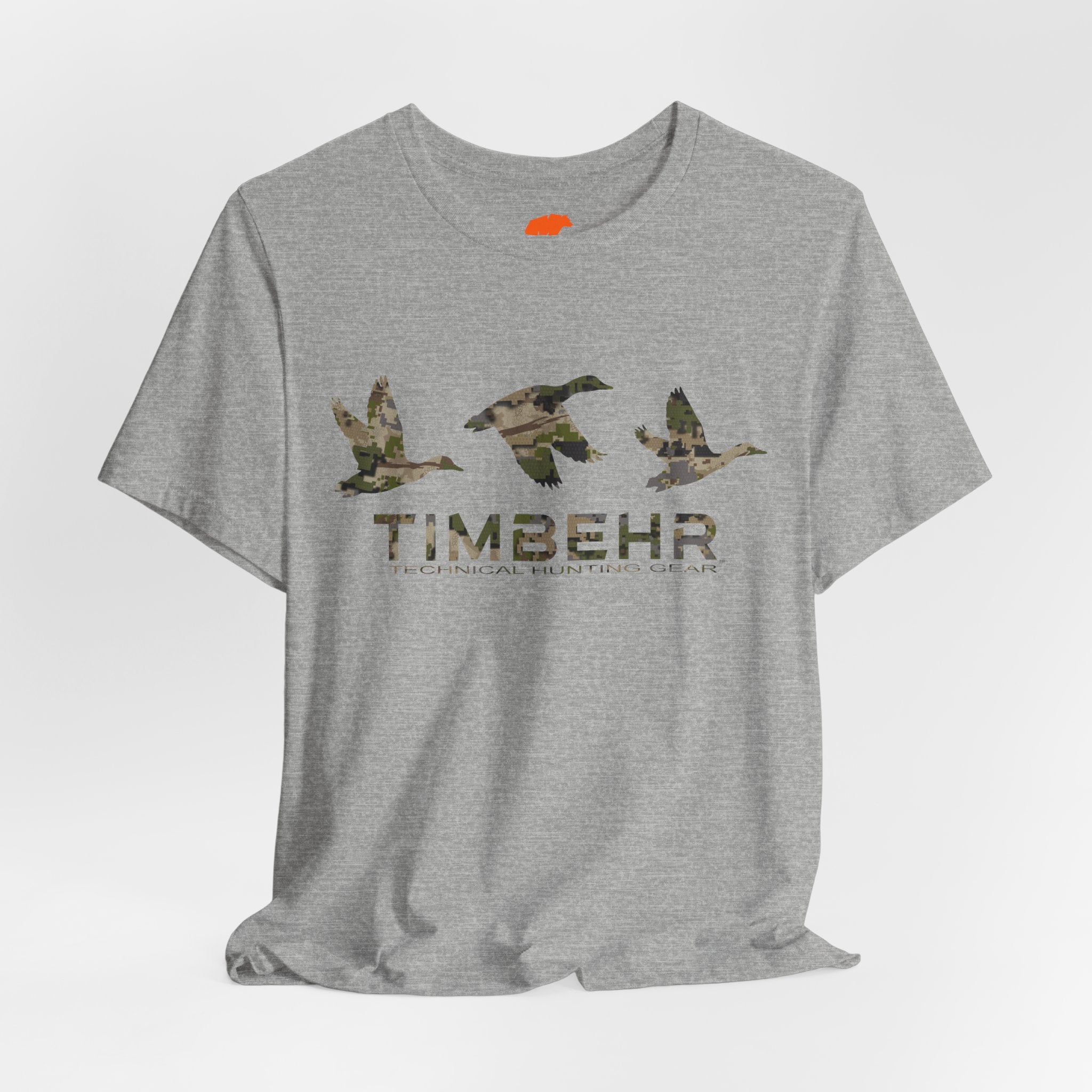 TIMBEHR Ducks Logo T-Shirt — Rustic Outdoor Graphic Tee