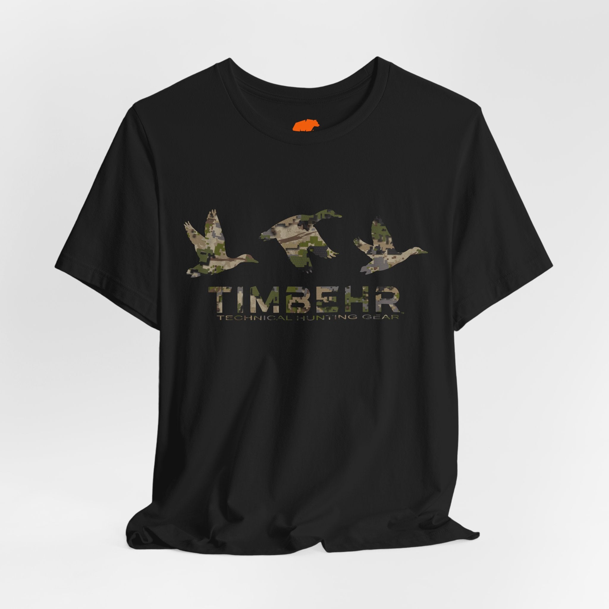 TIMBEHR Ducks Logo T-Shirt — Rustic Outdoor Graphic Tee