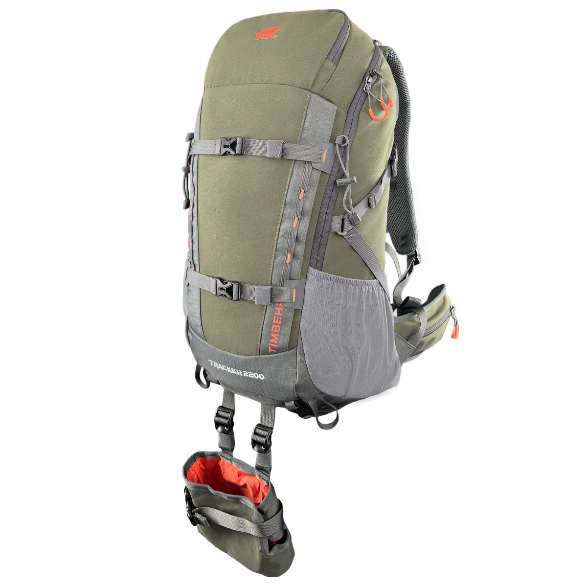 Tracker 2200 - Hunting Backpack with Rifle Gun & Bow Holder