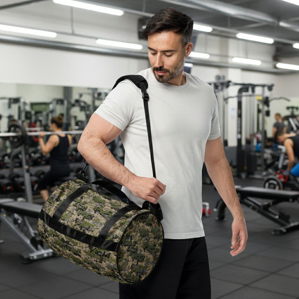 Dispersa Camo Gym Bag by TIMBEHR